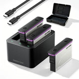Photoolex Insta360 X5 Battery Charging Case Kit - Photoolex