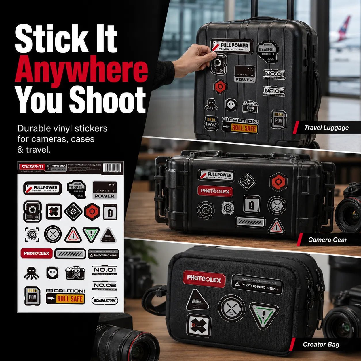 PHOTOOLEX Doodle Sticker Pack - Photoolex