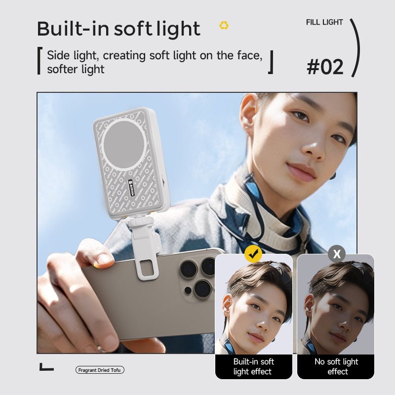 PHOTOOLEX TOFU - MAG Magnetic Fill Light - Photoolex