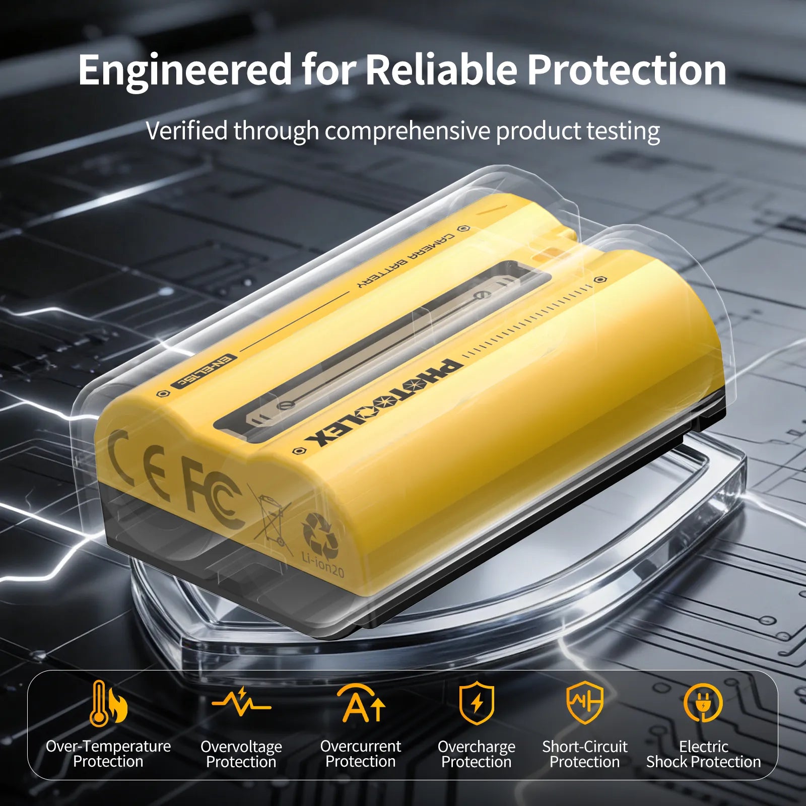 PHOTOOLEX BB Series Camera Battery - Photoolex