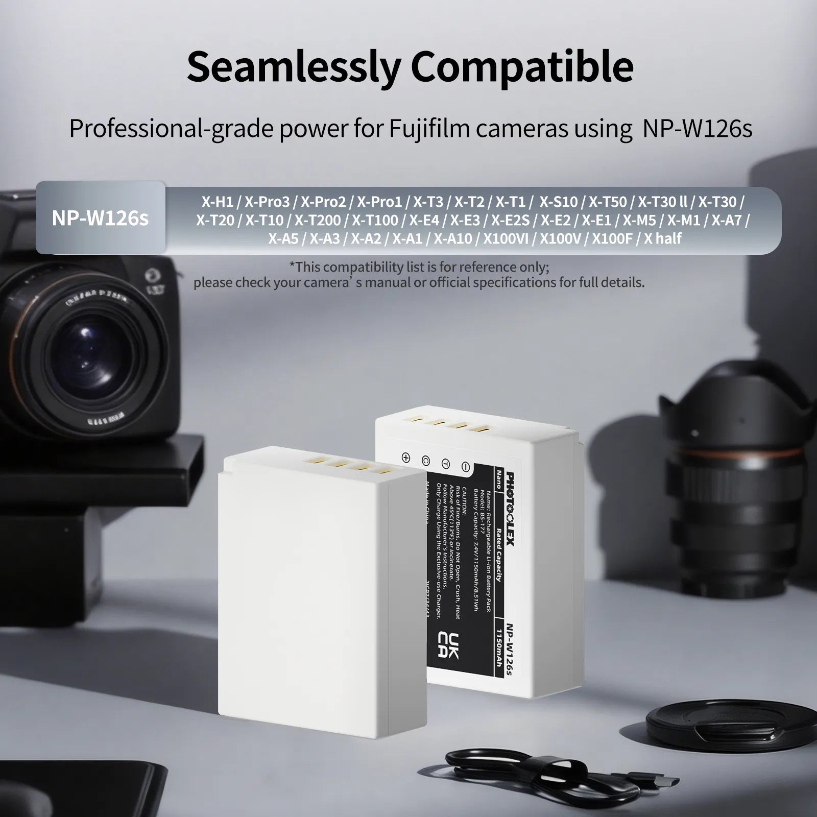 PHOTOOLEX BB Series Nano Camera Battery - Photoolex