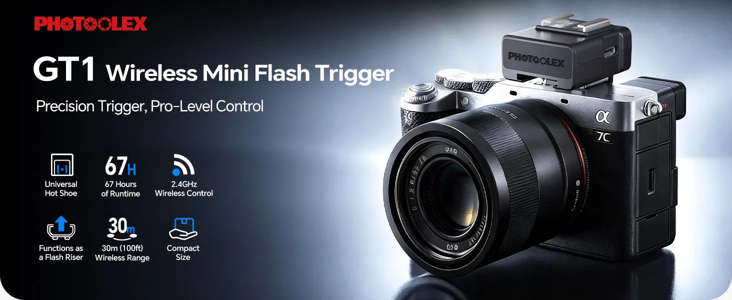 PHOTOOLEX GT1 Mini Flash Trigger Kit pc 1