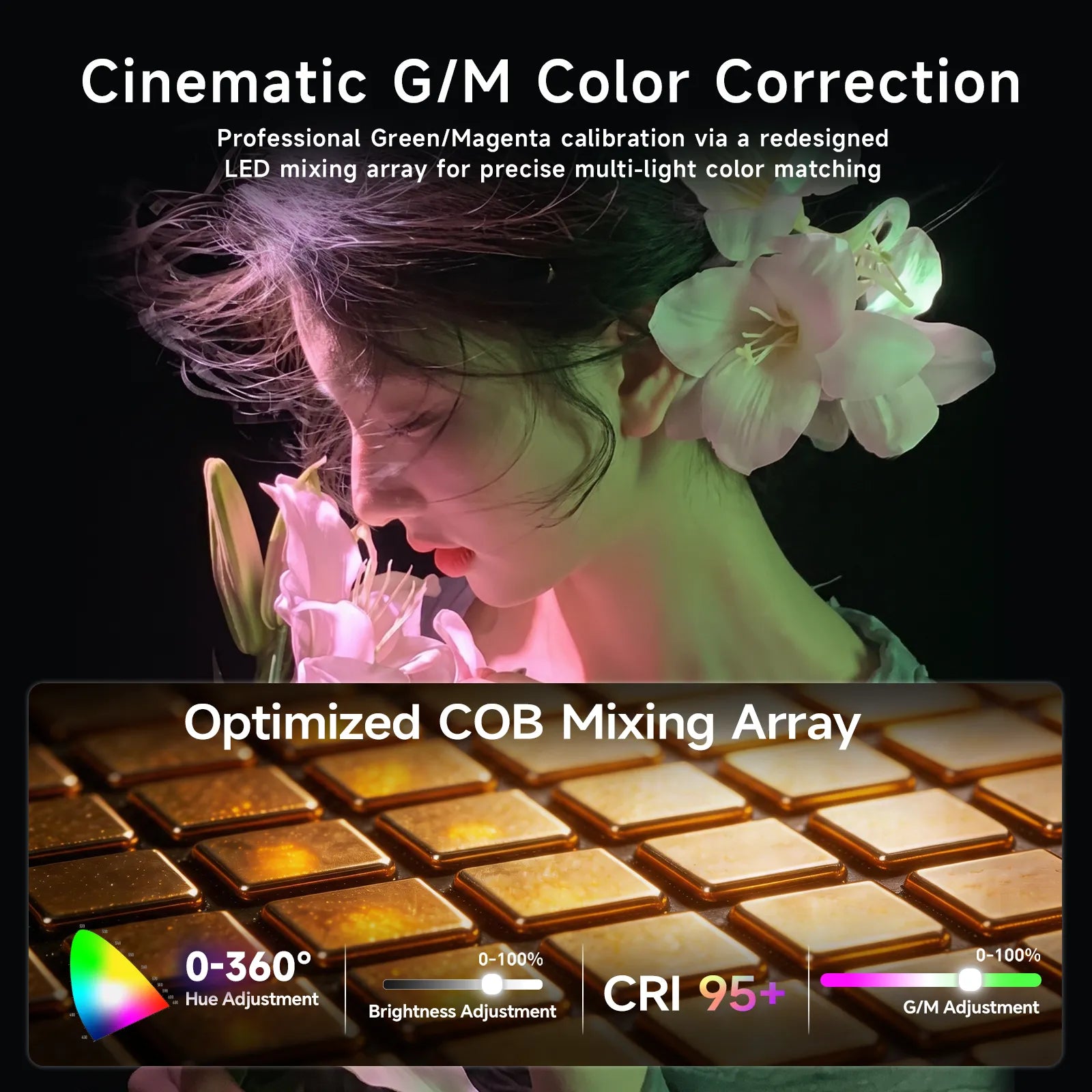 PHOTOOLEX Q240C RGB Portable Light - Photoolex