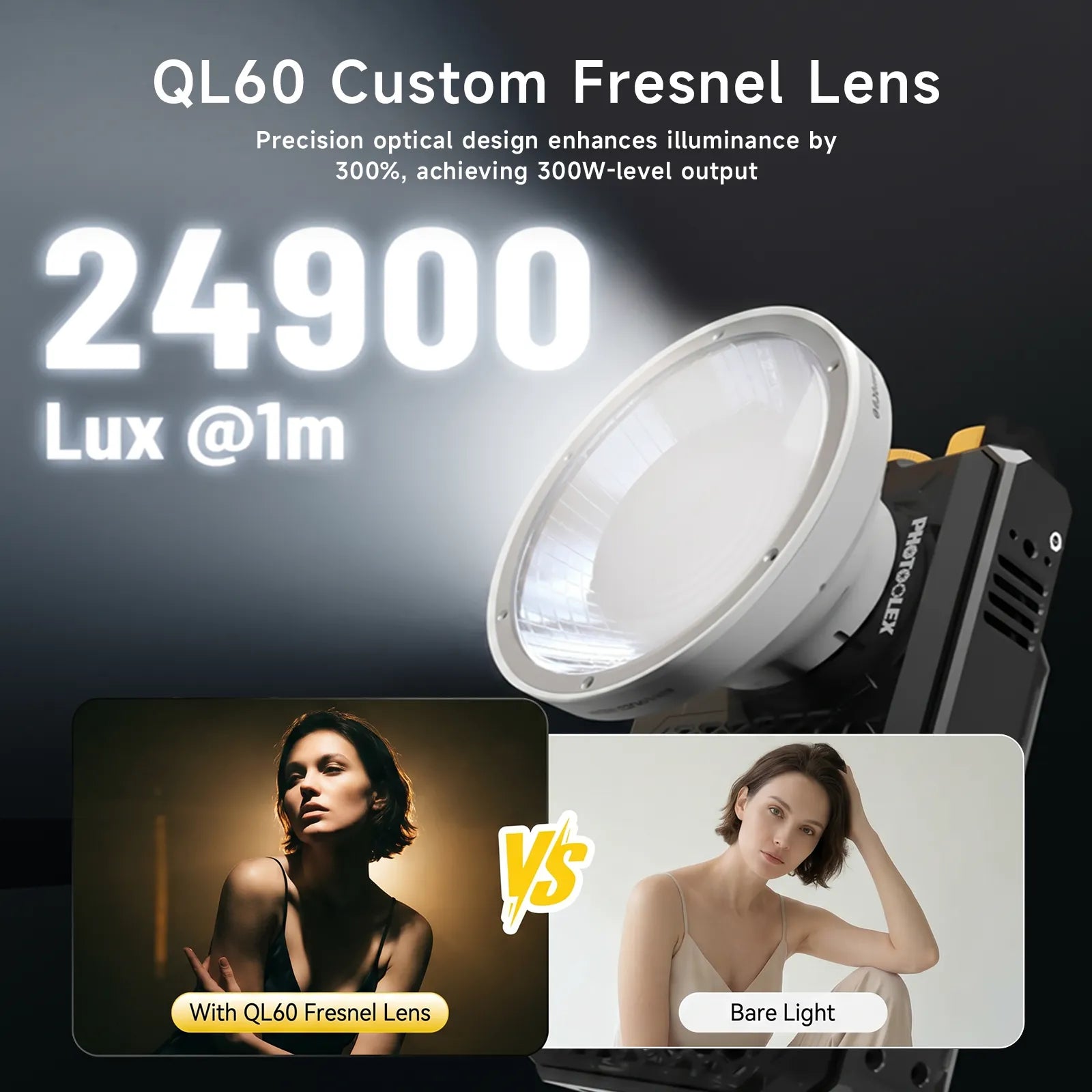 PHOTOOLEX Q240C RGB Portable Light - Photoolex