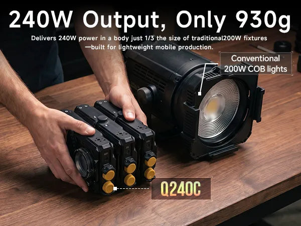 PHOTOOLEX Q240C RGB Portable light mo 2