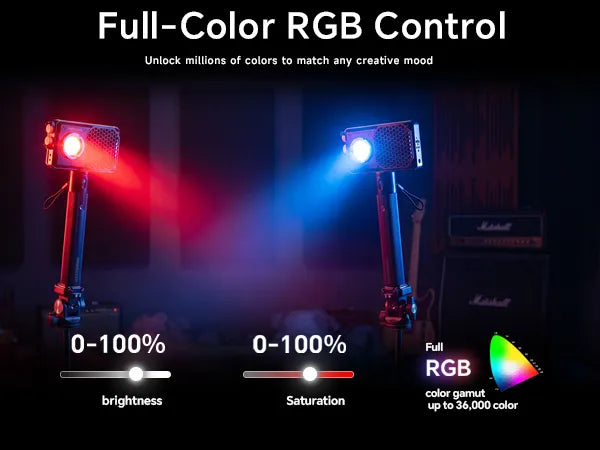 PHOTOOLEX Q240C RGB Portable light mo 6