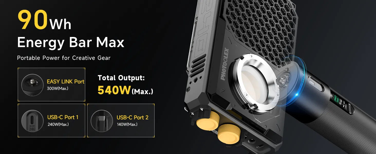 PHOTOOLEX Q240C RGB Portable light pc 7