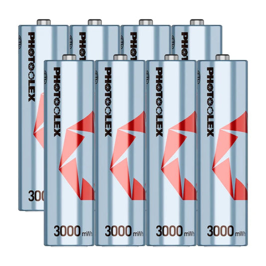 PHOTOOLEX 4/8 × 1.5V AA ,3000mWh ,Rechargeable Lithium - ion Battery Charger - Photoolex 1000