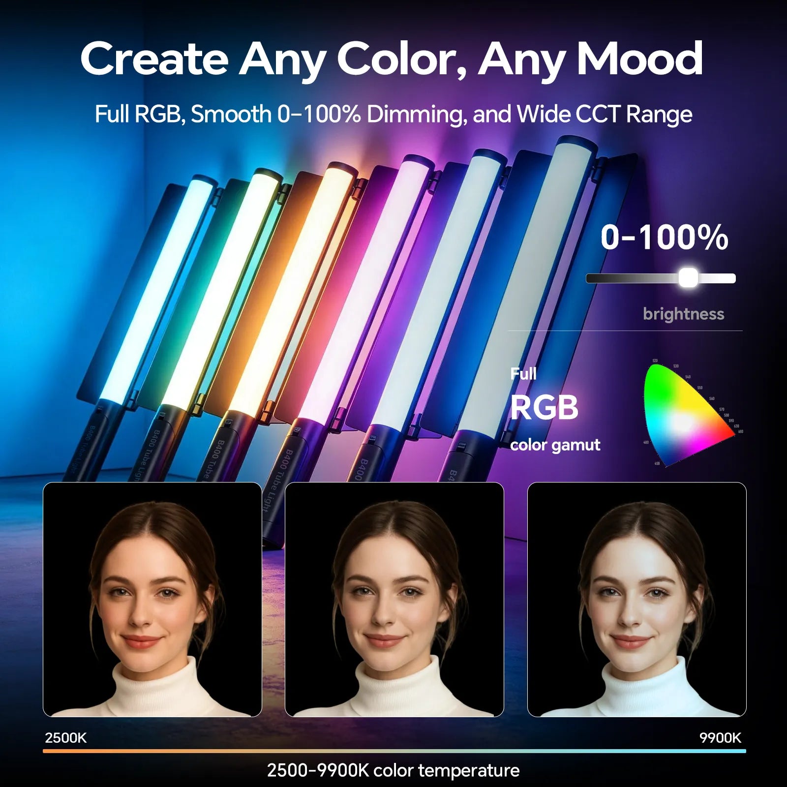 Photoolex B400 Tube Light - Photoolex