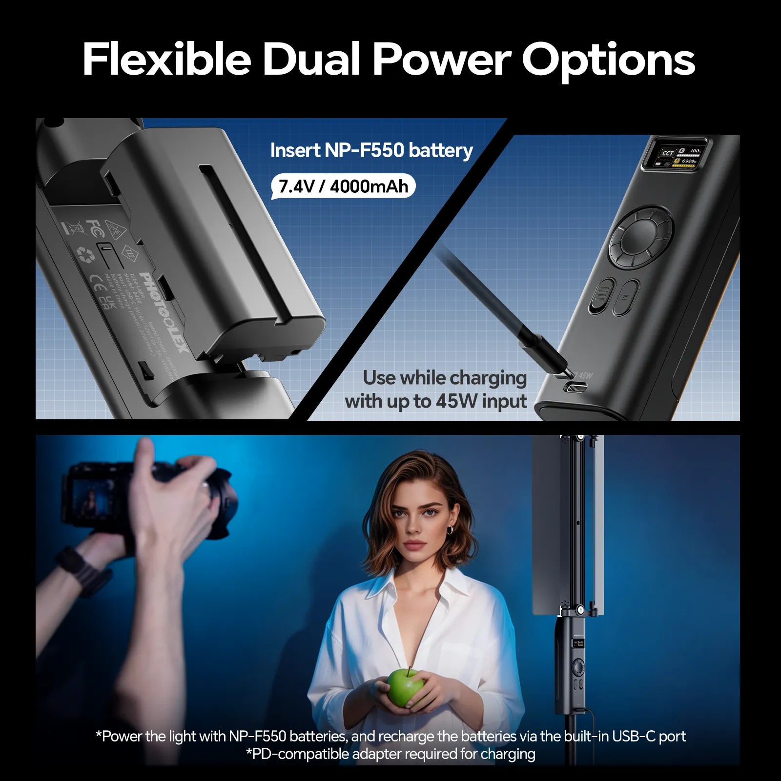 Photoolex B400 Tube Light - Photoolex