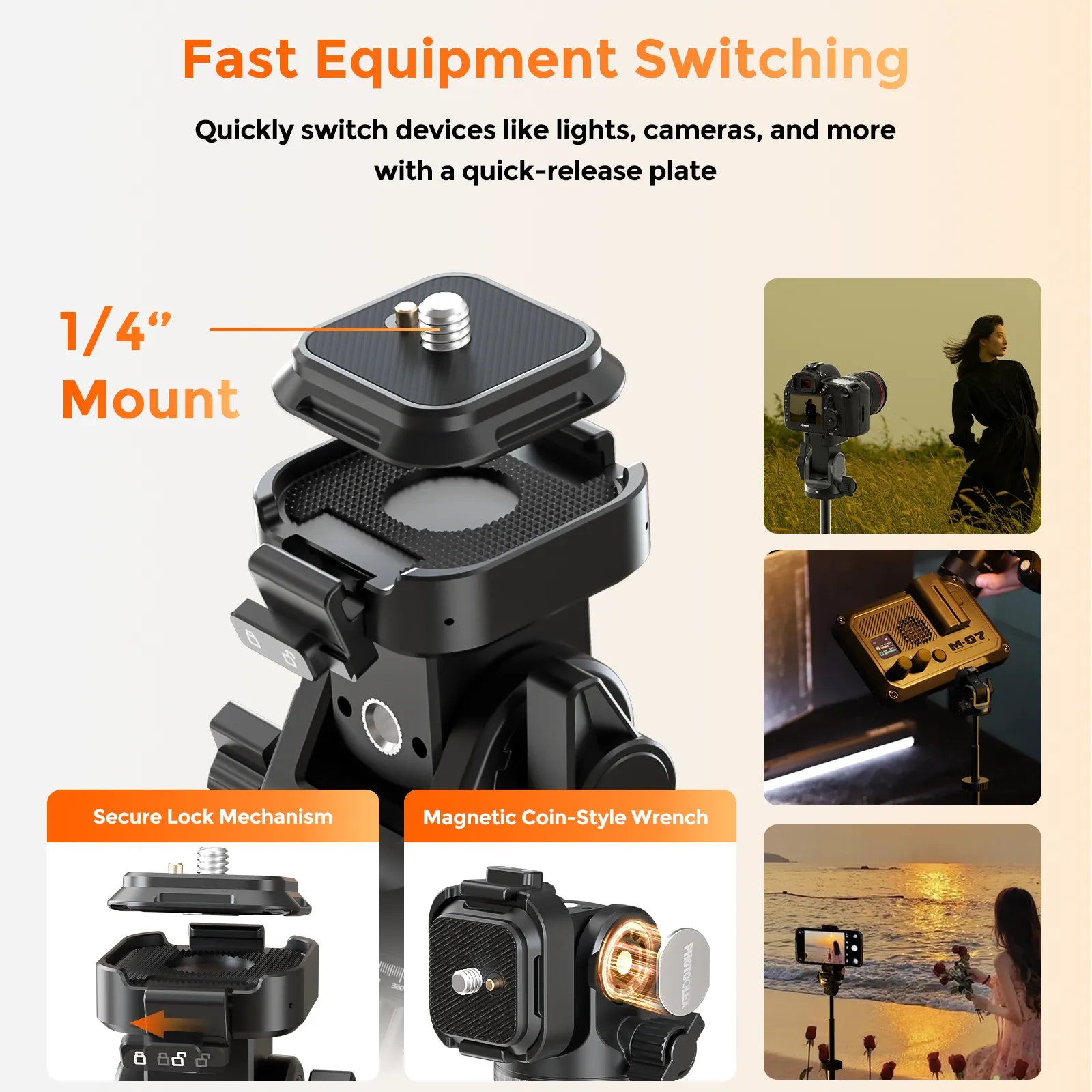 PHOTOOLEX BR 50 Portable Tripod - Photoolex