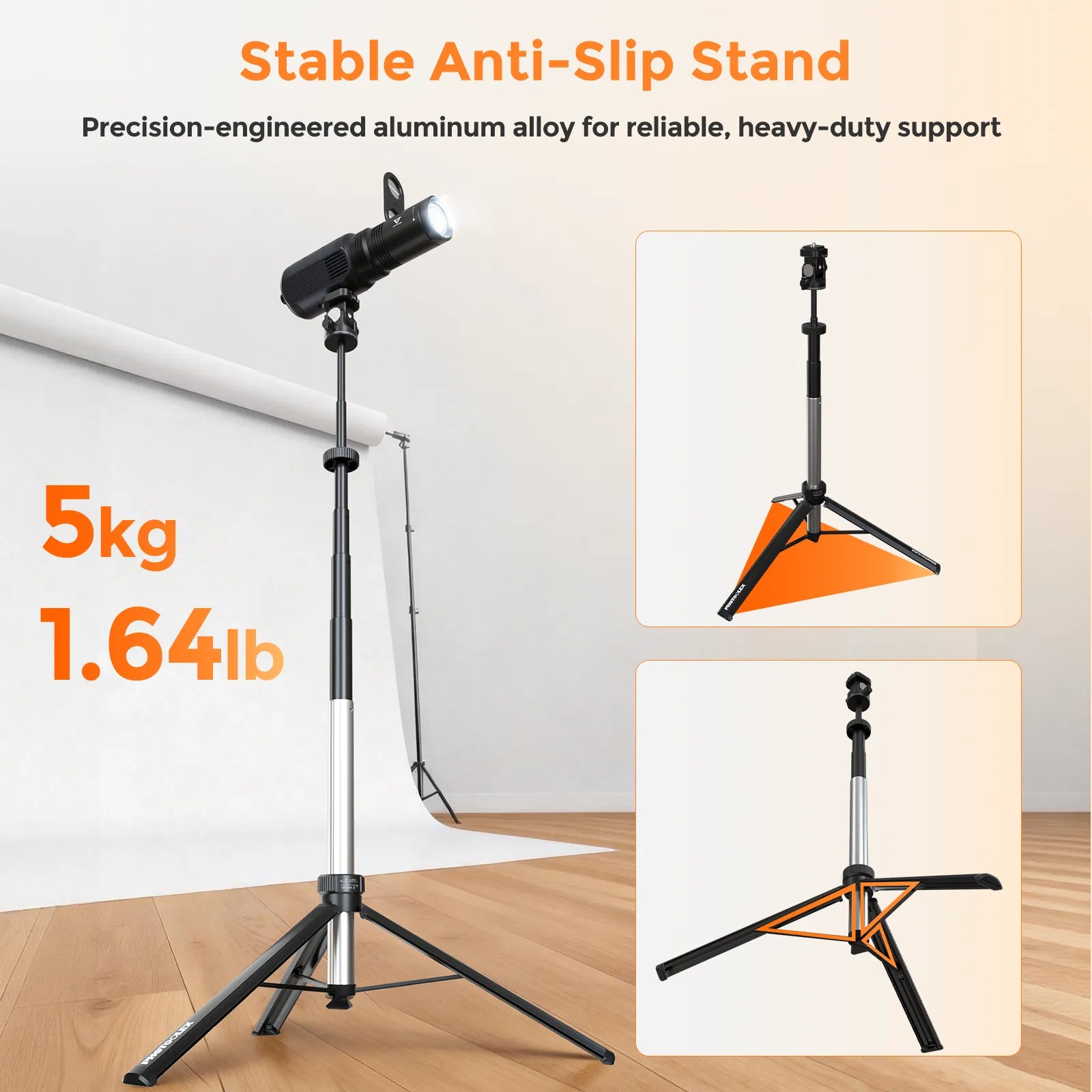 PHOTOOLEX BR 50 Portable Tripod - Photoolex