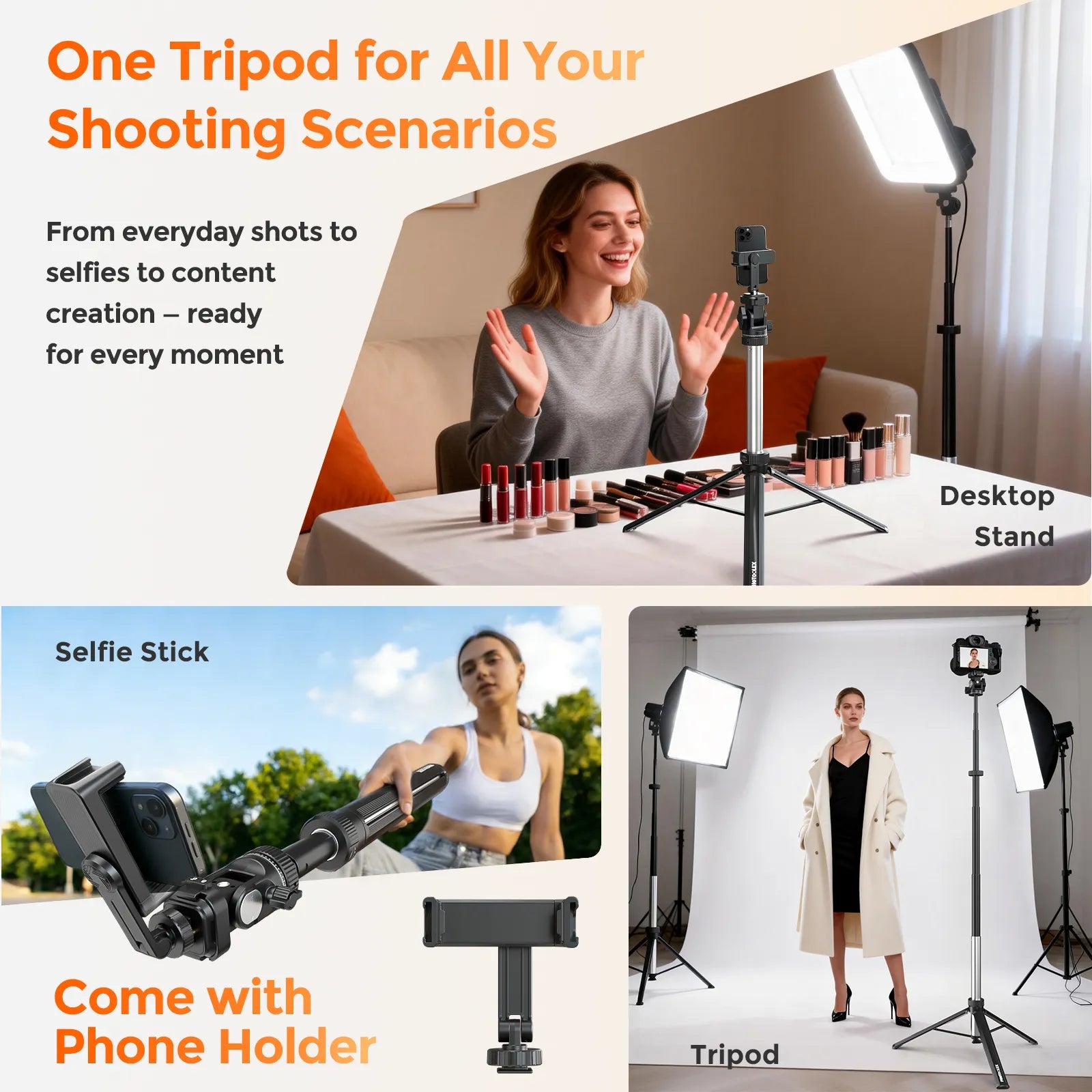 PHOTOOLEX BR 50 Portable Tripod - Photoolex