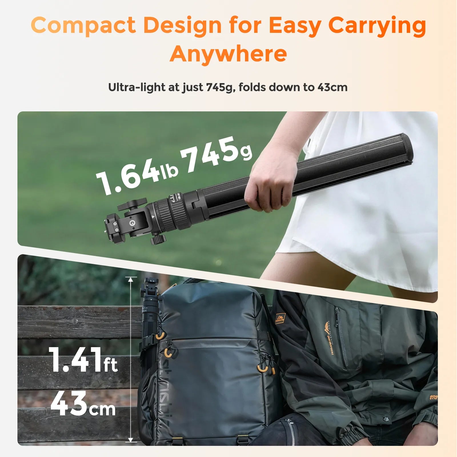 PHOTOOLEX BR 50 Portable Tripod - Photoolex
