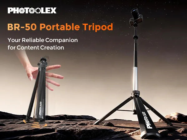 Photoolex BR 50 Portable Tripod mo 1