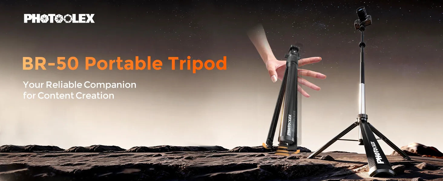 Photoolex BR 50 Portable Tripod pc 1