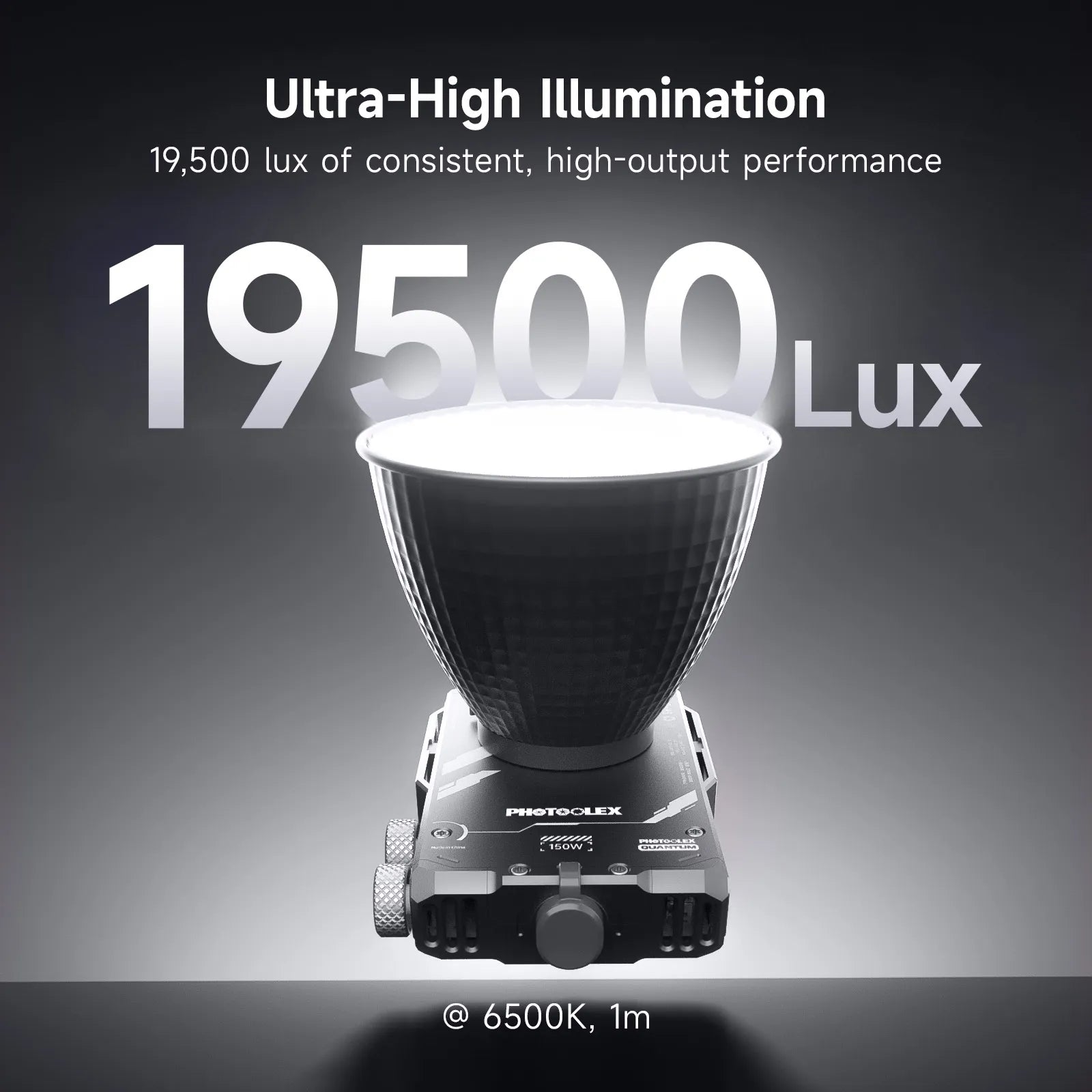 Photoolex ⭐ 15th Anniversary Full-Metal Edition ⭐ — Quantum Q150 150W COB Light - Photoolex