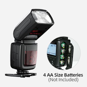 PHOTOOLEX FK310 Camera Flash Speedlite for Canon, Nikon, Sony, Olympus, Fujifilm, and Other SLR Cameras - Photoolex