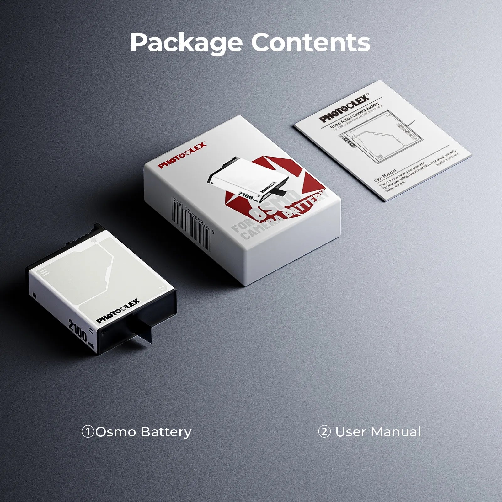 Photoolex DJI Osmo Battery - Photoolex