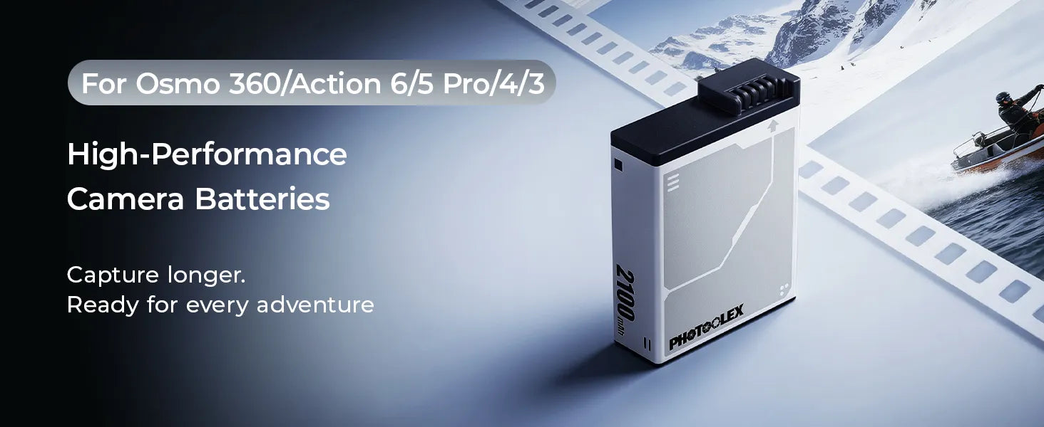 photoolex DJI Osmo battery pc 1