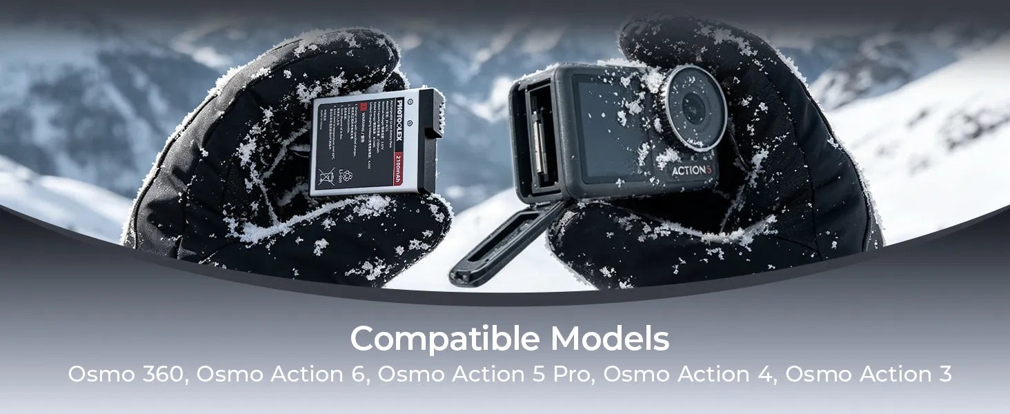 photoolex DJI Osmo battery pc 2