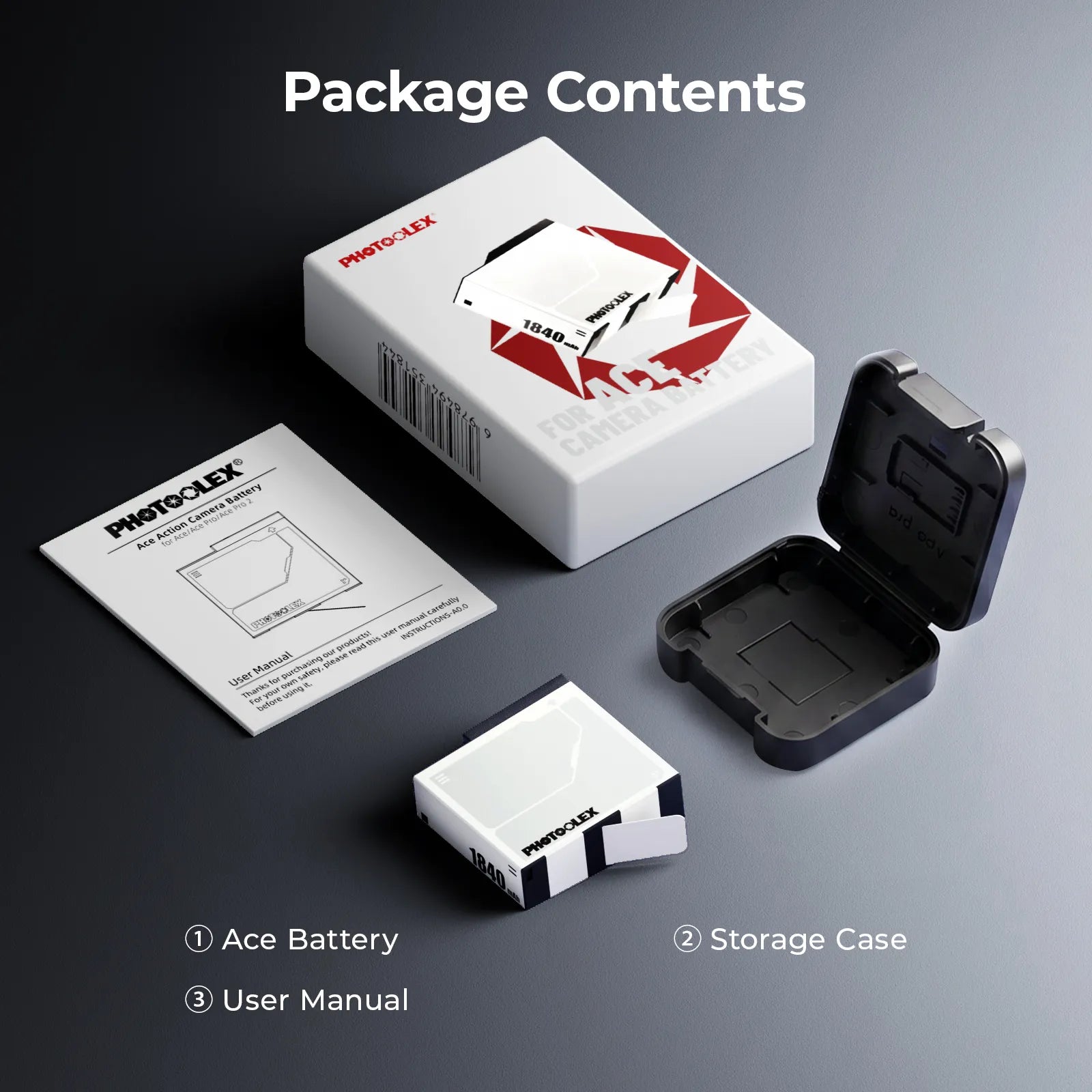 Photoolex Insta360 Ace Battery - Photoolex