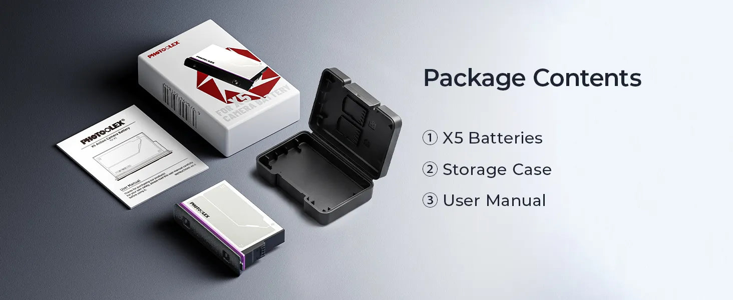 photoolex Insta360 X5 battery pc 6