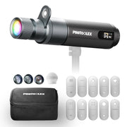 PHOTOOLEX PRO 12W 휴대용 사진 조명 세트